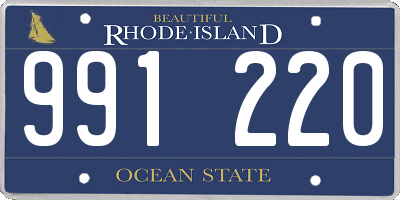 RI license plate 991220