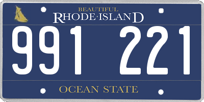 RI license plate 991221