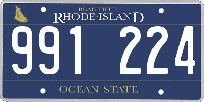 RI license plate 991224