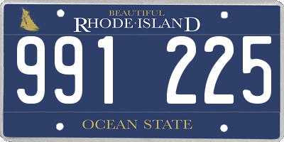 RI license plate 991225