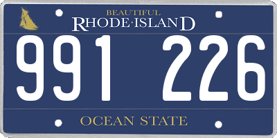 RI license plate 991226