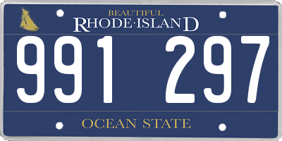 RI license plate 991297