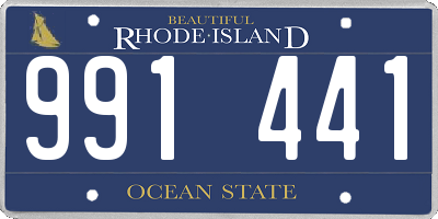 RI license plate 991441