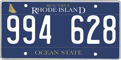 RI license plate 994628