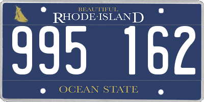 RI license plate 995162