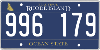 RI license plate 996179