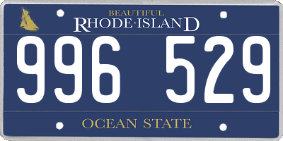 RI license plate 996529