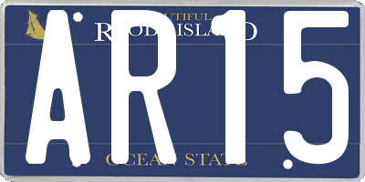 RI license plate AR15