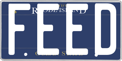 RI license plate FEED