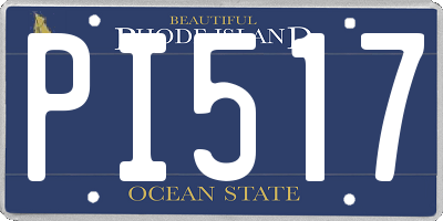 RI license plate PI517