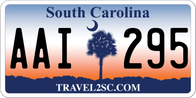 SC license plate AAI295