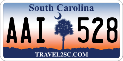 SC license plate AAI528