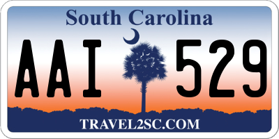 SC license plate AAI529