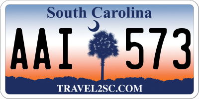 SC license plate AAI573