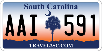 SC license plate AAI591