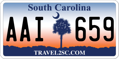 SC license plate AAI659