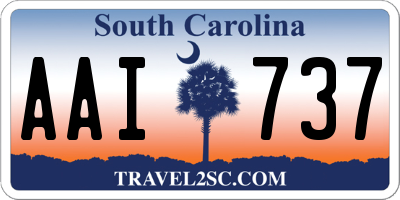 SC license plate AAI737