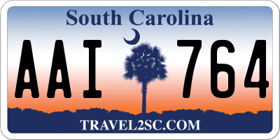 SC license plate AAI764