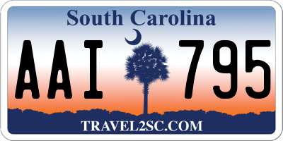 SC license plate AAI795