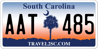 SC license plate AAT485