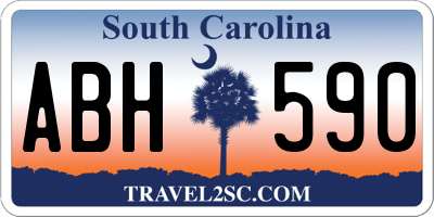SC license plate ABH590