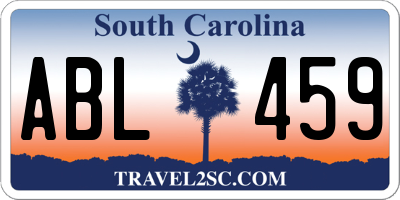 SC license plate ABL459