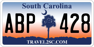 SC license plate ABP428