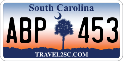 SC license plate ABP453