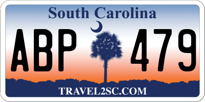 SC license plate ABP479