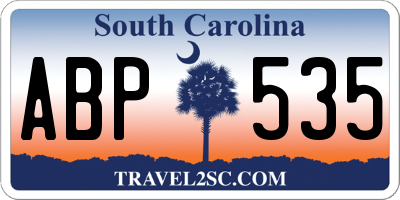SC license plate ABP535