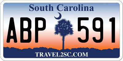 SC license plate ABP591