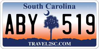 SC license plate ABY519