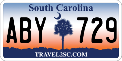 SC license plate ABY729