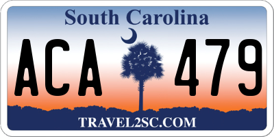 SC license plate ACA479