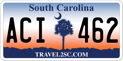 SC license plate ACI462