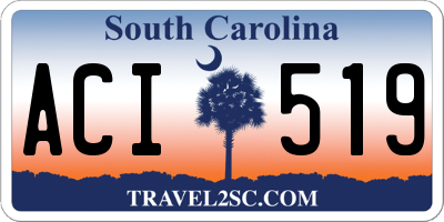 SC license plate ACI519