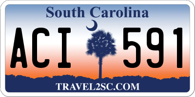 SC license plate ACI591