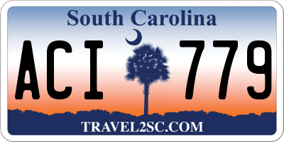 SC license plate ACI779