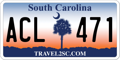SC license plate ACL471