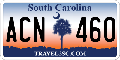 SC license plate ACN460