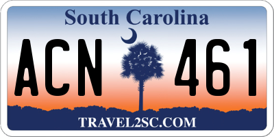 SC license plate ACN461