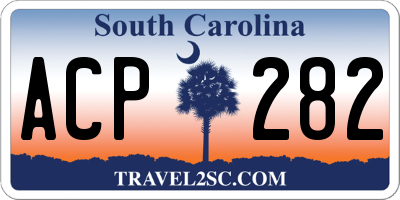 SC license plate ACP282