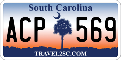 SC license plate ACP569