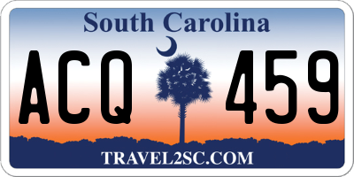 SC license plate ACQ459