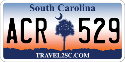 SC license plate ACR529