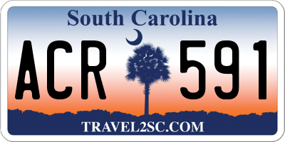 SC license plate ACR591