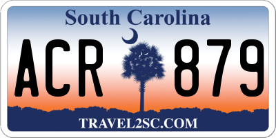 SC license plate ACR879