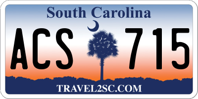 SC license plate ACS715
