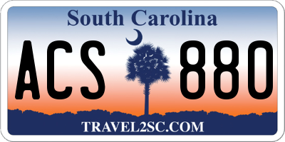 SC license plate ACS880
