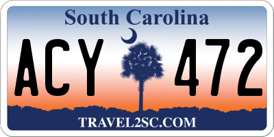 SC license plate ACY472